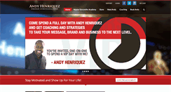 Desktop Screenshot of andyhenriquez.com